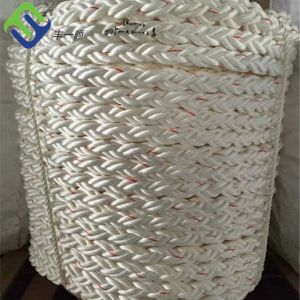 China Fiber Polypropylene Floating Rope 64mm 8 Strand Marine Mooring on sale