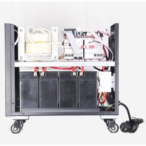 Buy cheap VISENCH high frequency 3 in / 1 out Pure Sine wave 380Vac 3 Phase Three phase 10KVA Online UPS Uninterrupted Power Supply system from wholesalers