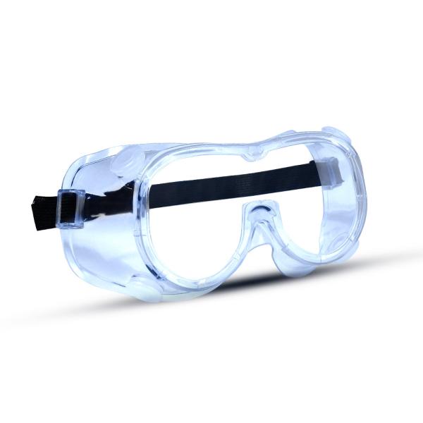 Quality Flexible Chemical Protective Goggles , Anti Fog Safety Glasses Durable for sale