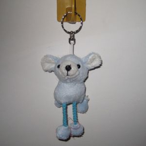 Buy cheap promotional stuffed plush mice toys keyring from wholesalers