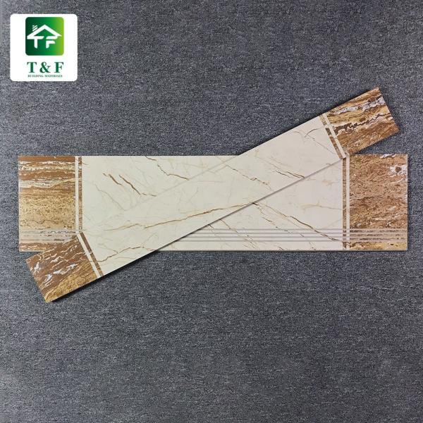 Quality Contemporary Staircase Porcelain Marble Tiles SASO SGS Certification for sale