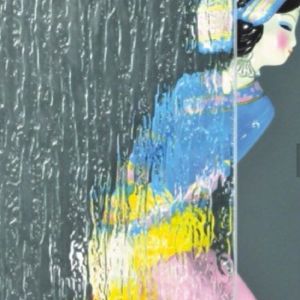 Buy cheap Customized Rain Patterned Tempered Glass Clear Available OEM from wholesalers