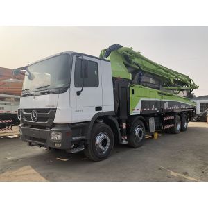China 52m Mobile Beton Zoomlion Pump Truck for Construction Project on sale