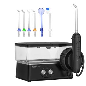 China H2ofloss HF-3 Pro Countertop Water Flosser with 425ml Water Tank 50-150 PSI Water Pressure and 2500mAh Battery on sale