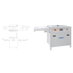 Buy cheap Linking Telescopic PCB Handling Conveyor Lowering Gate For SMT Line from wholesalers