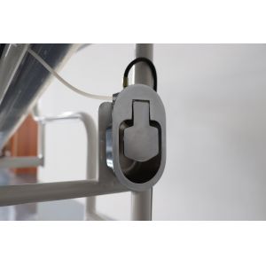 Mobile Adjustable Angle Transparent Baby Basin Hospital Infant Bed