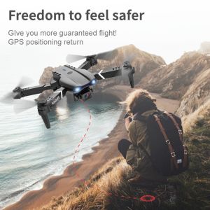 Buy cheap Drone E99 PRO HD Dual Camera Rc Helicopter Folding Quadcopter WiFi Image Transfer Drone from wholesalers
