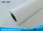 Buy cheap Inkjet Eco Solvent Printing Canvas Roll , Polyester Glossy 24 - 60 Textured Printed Canvas Fabric from wholesalers