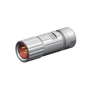 Buy cheap 150V 10mm Cable M23 Assembled Connector CuZn Waterproof Female Signal Connector from wholesalers