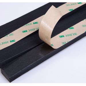 Buy cheap Eco Friendly Durable Foam Weather Stripping Adhesive Backed Rubber Strips from wholesalers