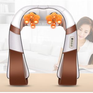 Buy cheap Electronic Vibration Tapping Shiatsu Neck And Shoulder Massager With Heat from wholesalers