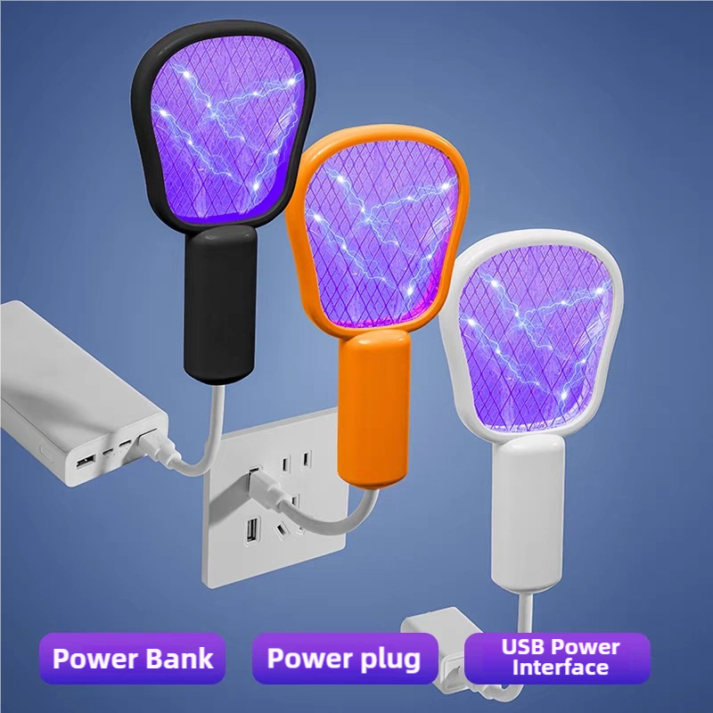 Buy cheap JZ 3 in 1 USB Type Portable Mosquito Lamp with Night Light and High Voltage Swatter Safe Wet Bug Zapper Solid State from wholesalers