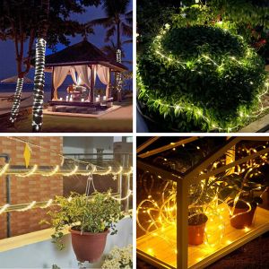 Buy cheap IP65 IP67 Solar Powered Led Strip Lights Outdoor 6500K Solar Led Rope from wholesalers