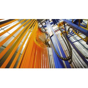 Buy cheap Full-automatic Compact CE Certification Customized Vertical Powder Coating Line from wholesalers