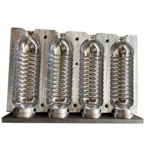 Easy To Operate 4 Cavity Semi Automatic Stretch Blow Molding Machine