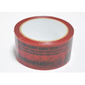 Buy cheap Full Residue Security Seal Tape Bopp Film Arcylic Pressure Adhesive from wholesalers
