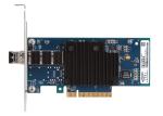 Buy cheap 10G Ethernet LAN Card Fiber Optical Server NIC PCI Eexpress x8 One Port Network Interface Card IDC Application Cards from wholesalers