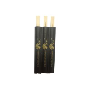 Buy cheap Hygienic Stocked Custom Disposable Chopsticks With Paper Sets from wholesalers