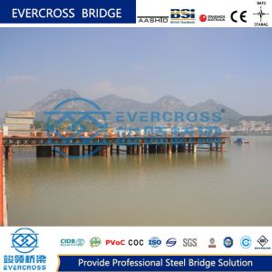 Buy cheap Prefabricated Steel Truss Pedestrian Bridge Bailey Type Platform With Large Load Capacity from wholesalers