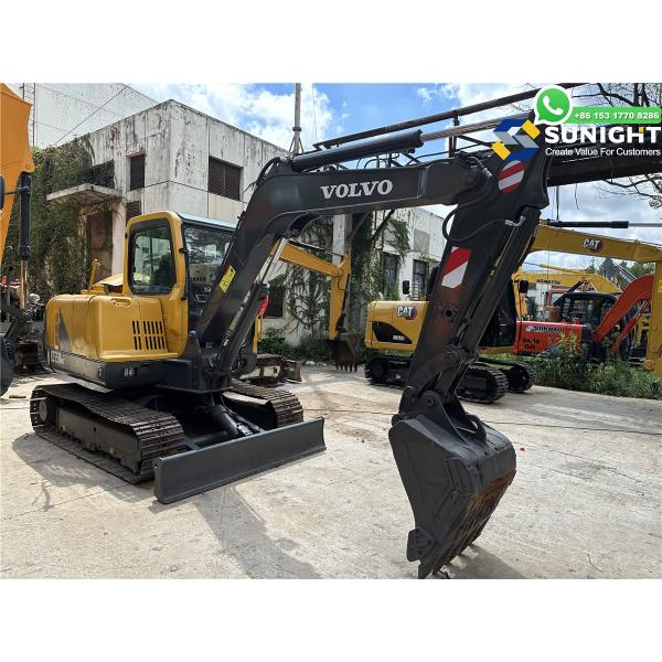 Volvo Ec55d Excavators Hydraulic Crawler Used Engineering Construction Excavator