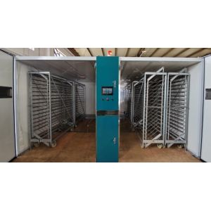 Buy cheap Hot Galvanized Trolley 57600 Eggs Incubator Panel Thickness 75mm from wholesalers