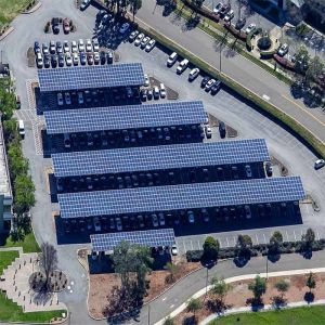 Buy cheap Frameless Panel Open Ground Q345 6063 PV Mounting Systems For Carport from wholesalers