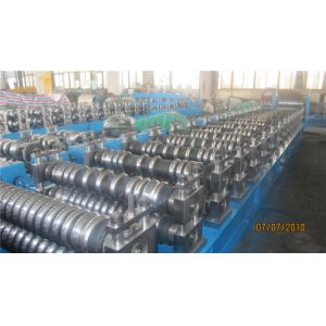 2 - 4mm Thickness Culvert Sheet Metal Roll Forming Machine With Track Cutting