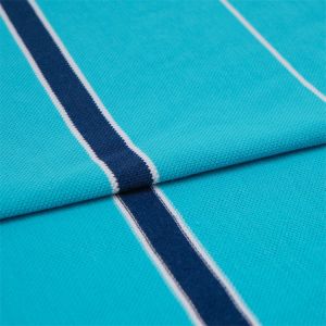 Buy cheap Durable And Easy To Care And Breathable Comfortable Striped Knit Fabric For Polo Shirt from wholesalers