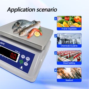 Buy cheap 8V/1A Power Supply Waterproof Scale with Dual Screen Display and Precision Sensor from wholesalers