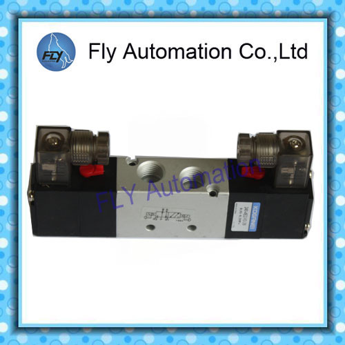 Quality Pneumatic Double solenoid Valves 5/2 way , Mini solenoid valves for sale