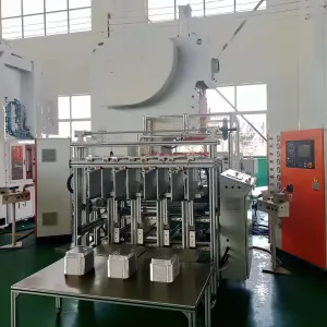 Buy cheap 240mm Strokes Aluminium Food Container Machine With 19.8KW Power Consumption And 9000 Pcs / Hour Production Capacity from wholesalers