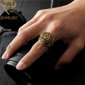 Buy cheap Deep Engraved Steel U.S Mens 18K Custom Military Rings from wholesalers