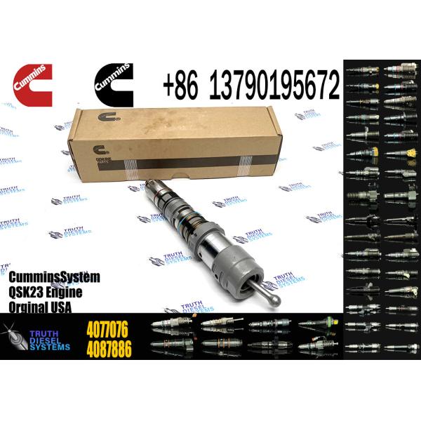 Hangood Excavator Parts Engine Parts 4902827 Original Diesel Fuel Injector QSK23 4902827 4077076 4062090 For Cummins Engine New