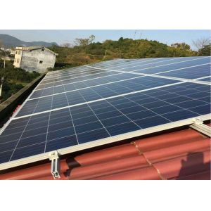 Buy cheap Aluminium Anodized 12um Bifacial Solar Panels Solar Rooftop Structure from wholesalers