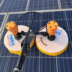 Self Cleaning Solar Panel PV Module Brush System Customization for 3-8 Section