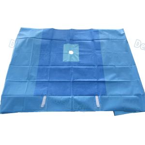 Disposable Extremity Surgical Drapes Shoulder Drape For Upper Limb Aperture With