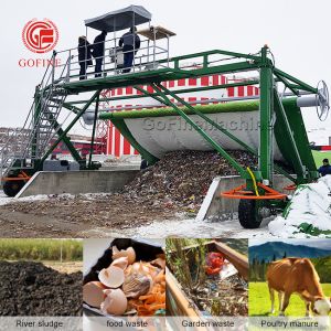 High-Efficiency Remote Control Compost Facility Fertilizer Equipment for