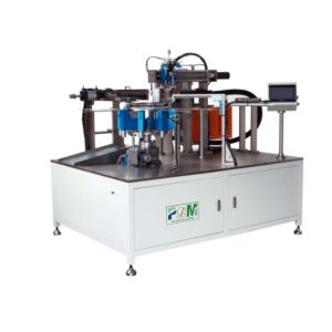 Buy cheap 8 Stations ECO Filter Machine Rotary Type Hot Melt Adhesive from wholesalers