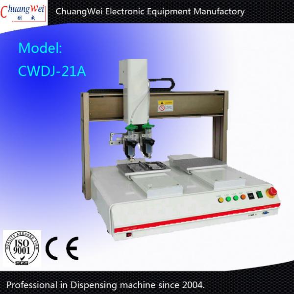 Buy cheap Dual Working Area Automated Dispensing Machines With Customize Working Table product