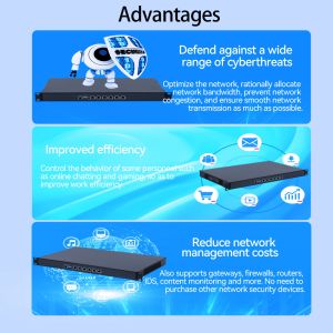 Intel Celeron J4125 J1900 1U 2U 3U Server 6 LAN DDR4 8G RAM Server With Console