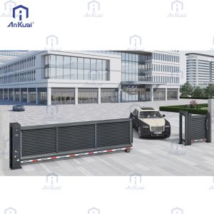 Buy cheap Ankuai Secure Retractable Sliding Gate: Auto-Telescopic Driveway Access Gate from wholesalers