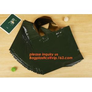 Buy cheap Compostable Biodegradable Cheap Soft Loop OEM Printed Custom Made Plastic Carrier Bags,Plastic Shopping Carrier Bag pack from wholesalers