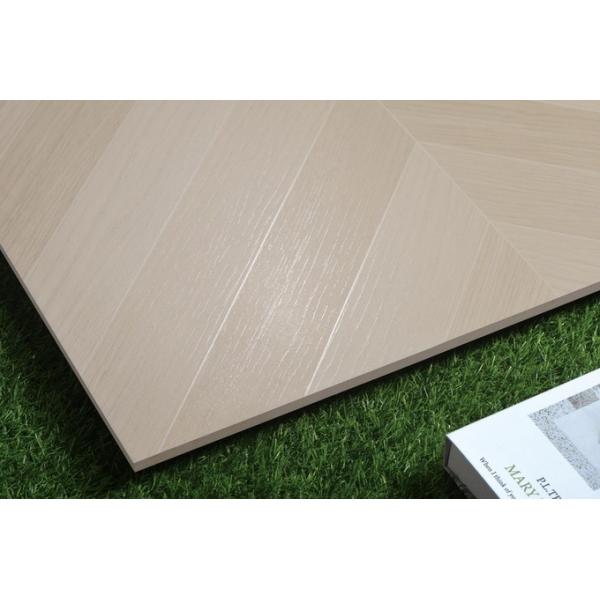 Beige Wood Look Porcelain Tile 600x1200mm AAA Grade for Indoor Floor