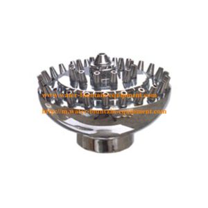 Buy cheap Big Base Fixed Flower Water Fountain Nozzles Brass / Brass Chromplated from wholesalers