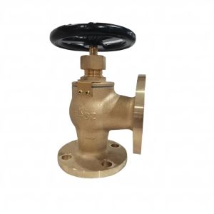 Marine Angle flange check valve JIS bronze 5K 10K 16K
