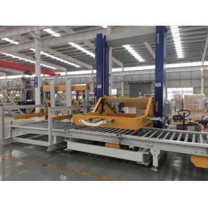 Buy cheap Palletiser Case Palletizer Equipment With TR / Nsk Waterproof Bearings from wholesalers
