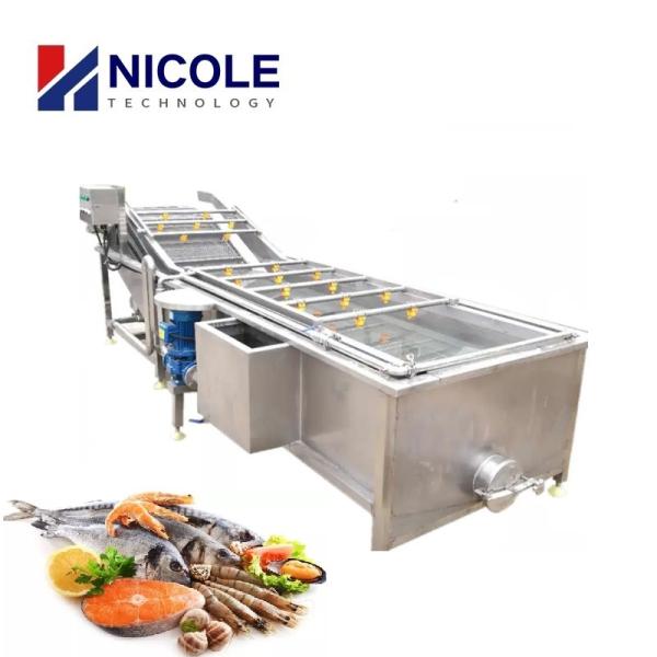Quality Air Bubble Fruit Vegetable Cleaning Machine Washer Multifunctional Customized for sale
