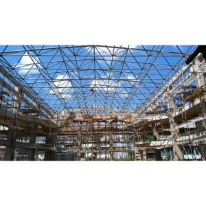 Petrol Warehouse Space Frame Gas Roofing for Modern Style Steel Structure Fuel