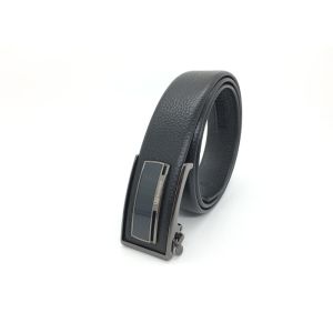 Buy cheap Full Grain Leather Ratchet Men's Automatic Buckle Belt from wholesalers