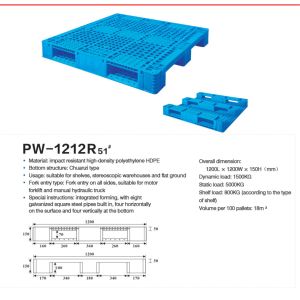 Buy cheap Wareho Packaging Stackable Plastic Pallet for Reliable Packaging from wholesalers